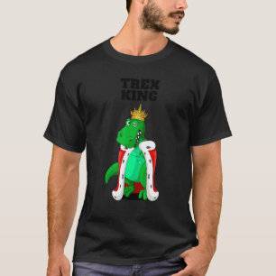 Trex King Boys Rex Dinosaurier Mens Tyrannosaurus T-Shirt