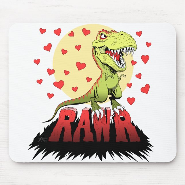 Trex Rawr Mousepad (Vorne)