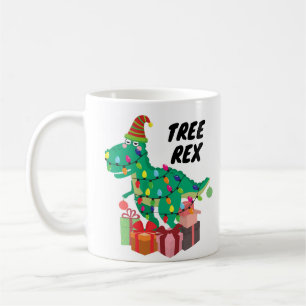 Trex Rex Xmas Funny Mug Geschenk Kaffeetasse