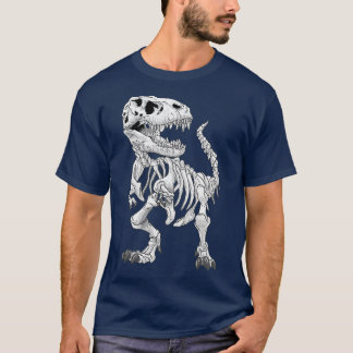TRex Skeleton Dino Knochen Paläontologe Fossil T-Shirt