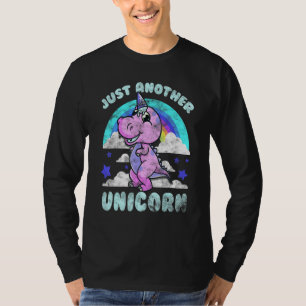 Trex Unicorn Inspiriert Eiskremhorn verwandt T-Shirt
