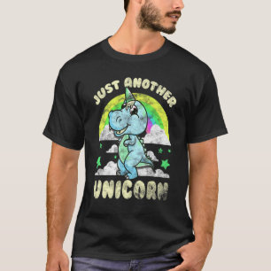 Trex Unicorn Inspiriert Eiskremhorn verwandt T-Shirt