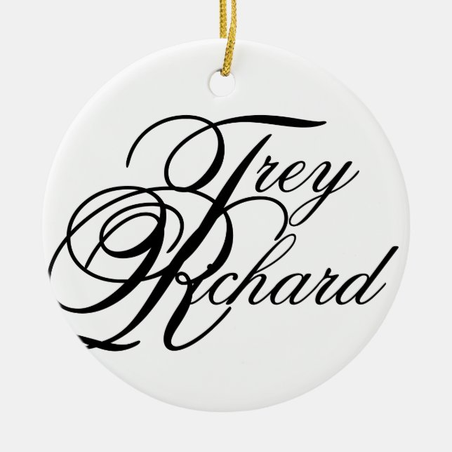 Trey Richard Keramikornament (Vorne)