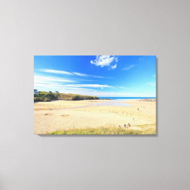 Treyarnon Bay Leinwanddruck (Vorderseite)