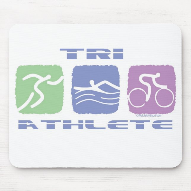 TRI ATHLET MOUSEPAD (Vorne)