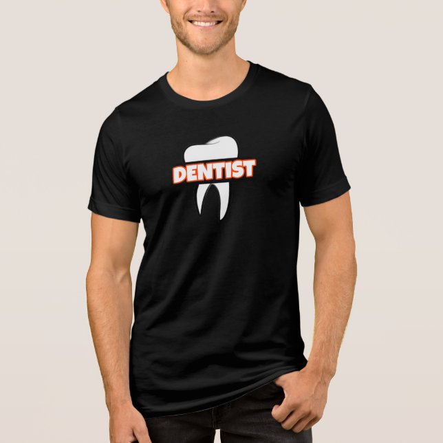 🦷 Tri-Blend SHIRT (Vorderseite)