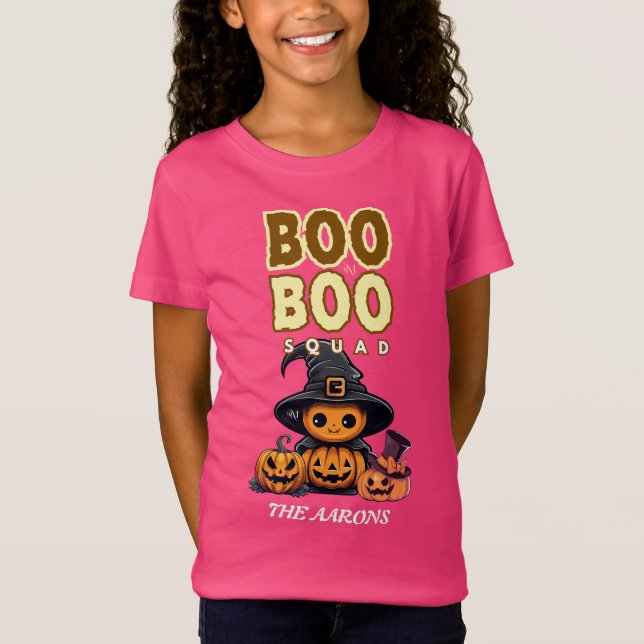 Tri-Blend Shirt :  HALLOWEEN Boo-Treat #2 (Vorderseite)