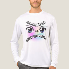 Tri-Blend-Shirt: Keine von Ihnen (weiß) Tri-Blend Shirt