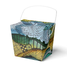 Tri Circle Takeout Fvor Box