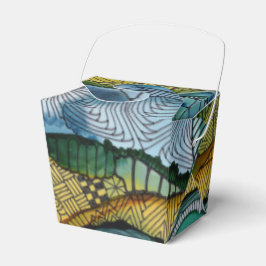 Tri Circle Takeout Fvor Box Geschenkschachtel