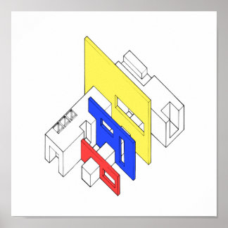 Tri Color Archi Poster