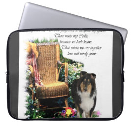 Tri Color Collie Art Ohrts Laptopschutzhülle