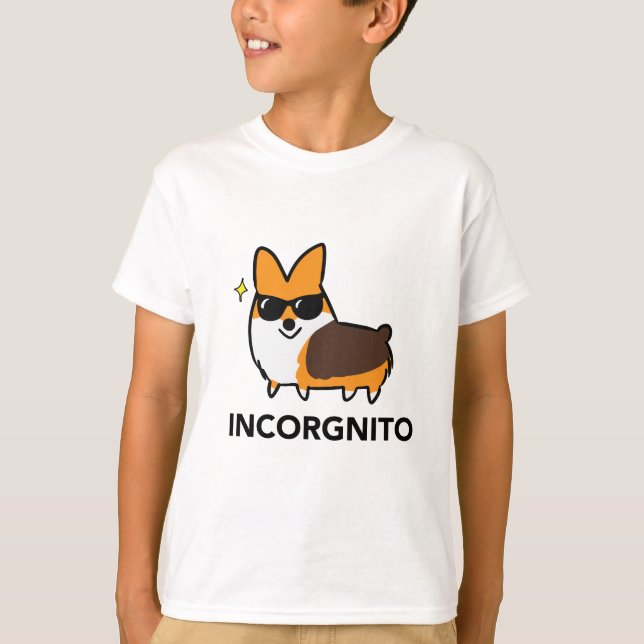 Tri-Color-Incorgnito-Shirt T-Shirt (Vorderseite)
