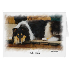 Tri-Color Rough Collie Geschenke