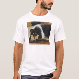 Tri-Color Rough Collie Geschenke T-Shirt