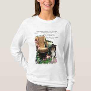 Tri-Color Rough Collie Kunstgeschenke T-Shirt