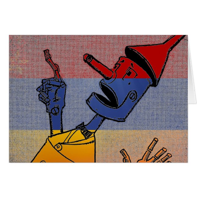 Tri-Colored Tin Man (Vorderseite (Horizontal))
