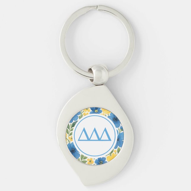 Tri Delta Schlüsselanhänger (Vorderseite)