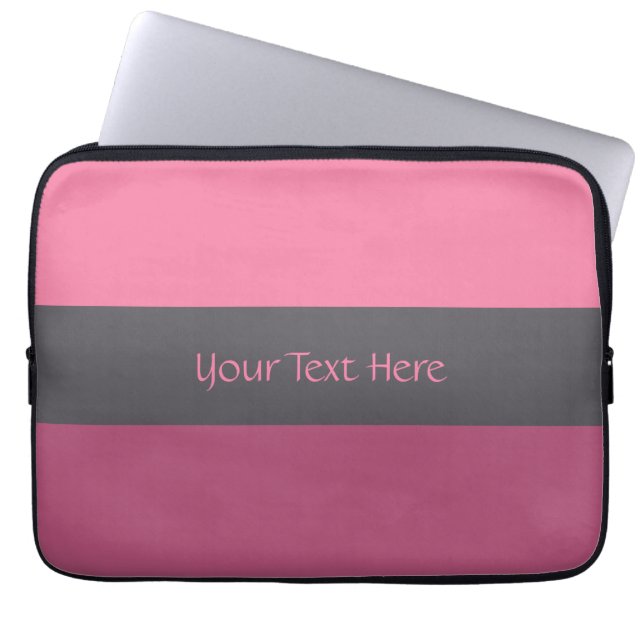 Tri Farbe stripes kundenspezifische Laptophülsen Laptopschutzhülle (Vorderseite)