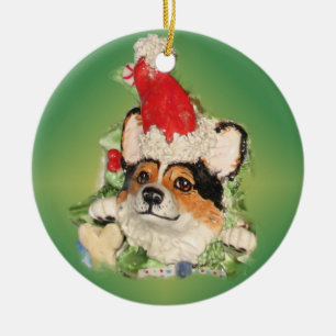 Tri Farbesanktcorgi-Verzierung Keramik Ornament