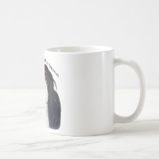Tri Farbunbekümmerter Königcharles Spaniel Tasse