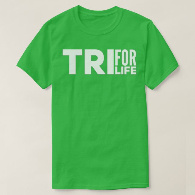 Tri for Life T-Shirt (Design vorne)