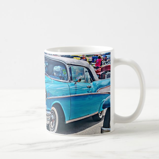 Tri-Fünf Kaffee-Tasse Hotrod Chevrolets Bel Air Tasse (Rechts)