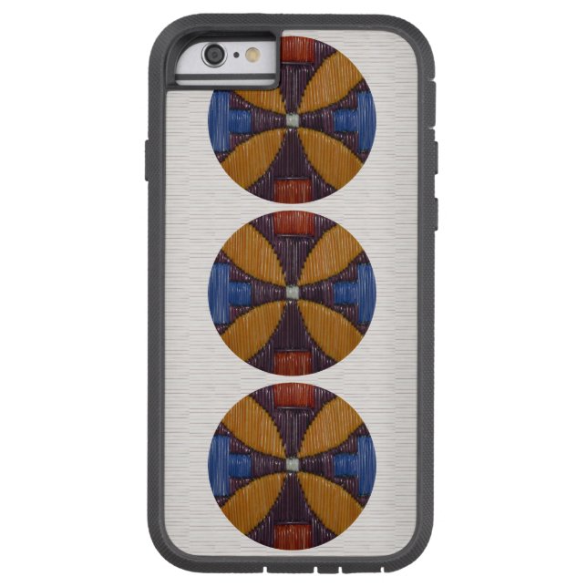 Tri GoldBlume Case-Mate iPhone Hülle (Rückseite)