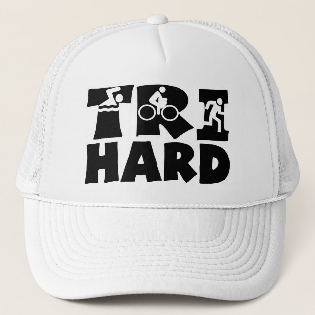 Tri hartes truckerkappe (Vorderseite)