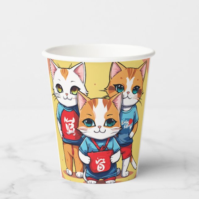 Tri-Kaffeetassen Pappbecher (Vorderseite)