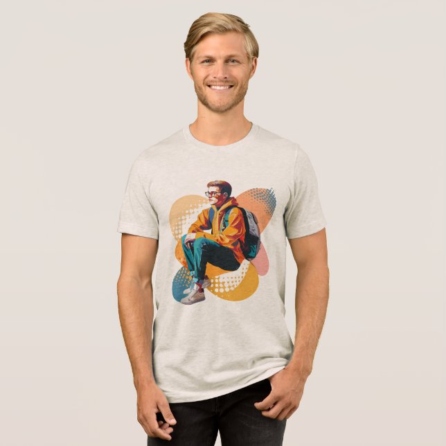 Tri-Mix-T - Shirt (Vorderseite voll)