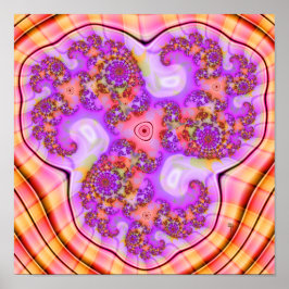 Tri-Spiral Push (12" x 12") Art Print Poster