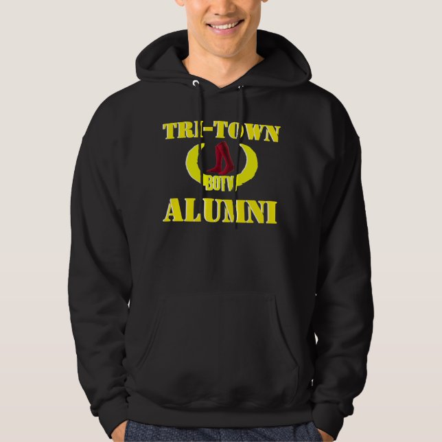 TRI-TOWN SCHÜLERHOODIE DURCH BULL DES HOLZES HOODIE (Vorderseite)
