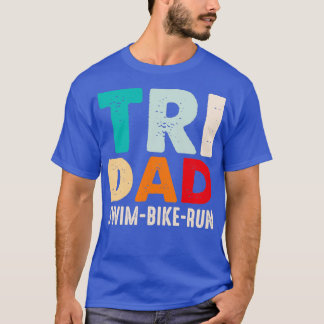 Tri-Vater SwimBikeRunSonniger Vater 2 T-Shirt