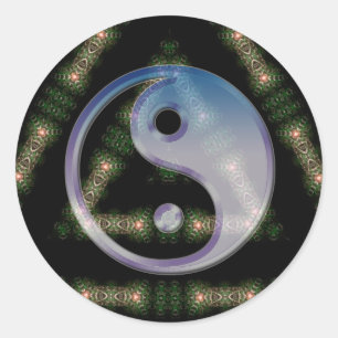 Triad Yin Yang Symbolismus Sticker
