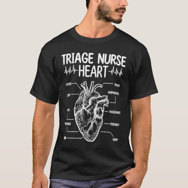 Triage Nurse Accessoires Triage Nursing Essentials T-Shirt (Vorderseite)