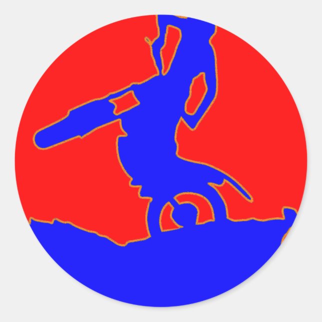 TRIAL RUNDER AUFKLEBER (Vorderseite)