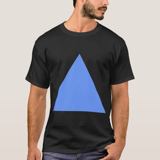 Triangle - Baby Blue T-Shirt (Vorderseite)