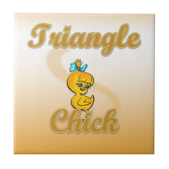 Triangle Chick Fliese (Vorderseite)
