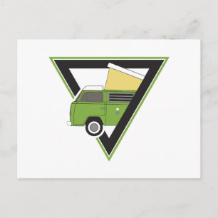 Triangle Classic Camper van Postkarte