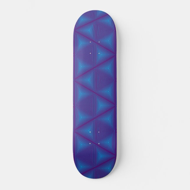 Triangle Cube-1-Skateboard Skateboard (Vorderseite)