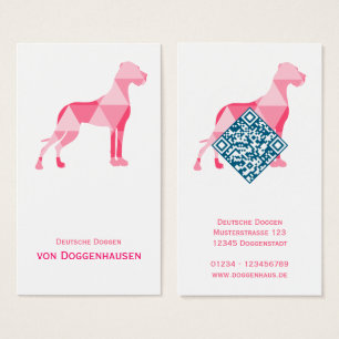 Triangle Dogge – Abstrakter Deutsche Dogge