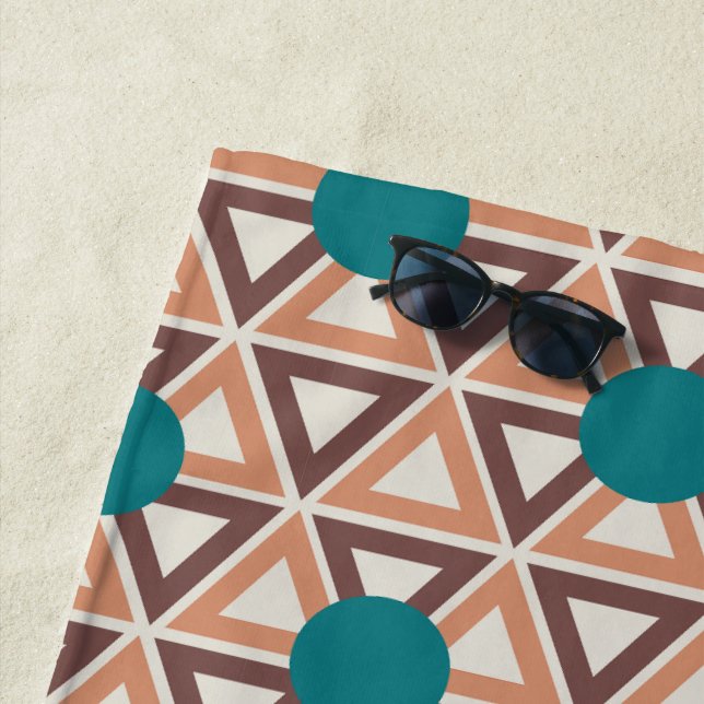 Triangle Quilt Strandtuch (Beispiel)