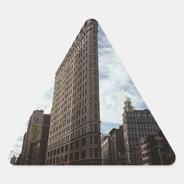 Triangle Sticker NYC Flatiron Bldg New York City (Vorderseite)