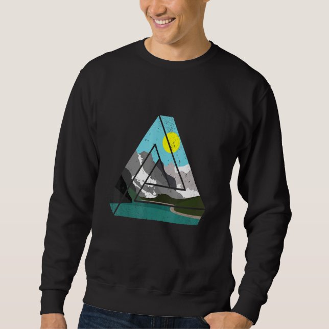 Triangle Triangle Bikini Triangle Triangle Sweatshirt (Vorderseite)