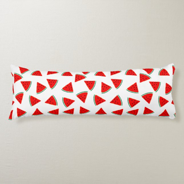 Triangle Watermelons Seitenschläferkissen (Vorderseite)