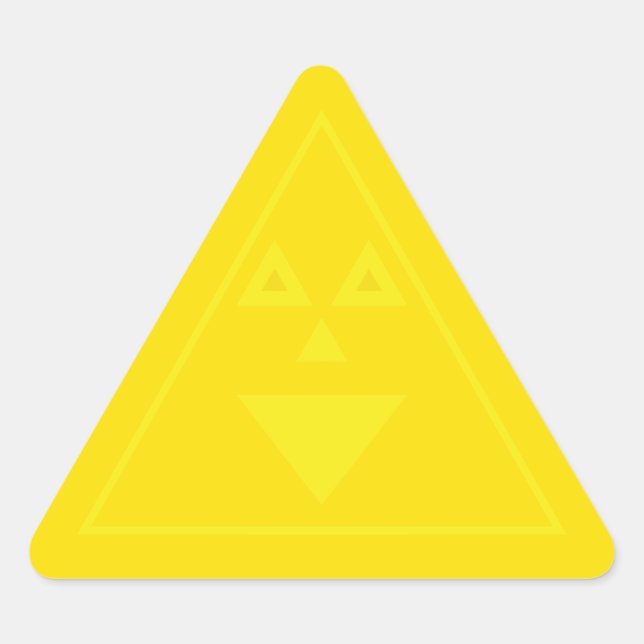 Trianglely Sticker (Vorderseite)