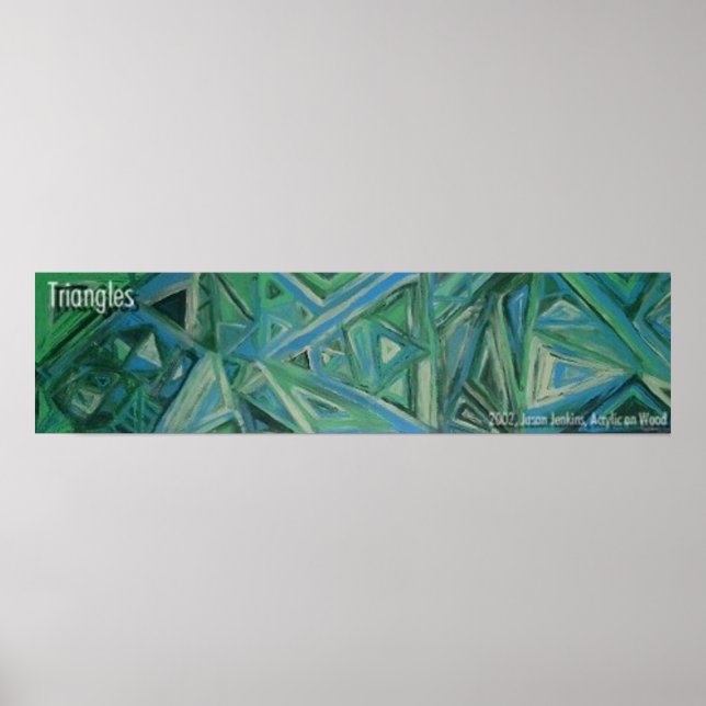 TRIANGLES POSTER (Vorne)
