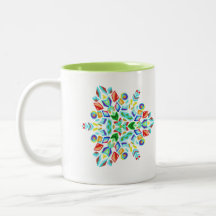 ~Triangular~ Schneeflocke-Tasse