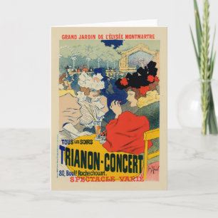 Trianon-Konzert   Georges Meunier Karte